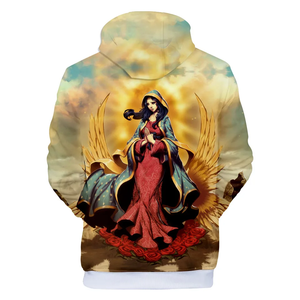 Our Lady Of Guadalupe Virgin Mary бейсболка в мексиканском стиле 3d толстовки 4xl harajuku Толстовка пуловер свитшот куртка в уличном стиле Одежда