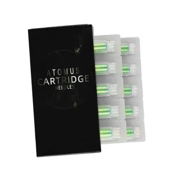

10 Pack Disposable 7M1 Tattoo Cartridge Needles for Eyebrow Body Art Tattoo Kit