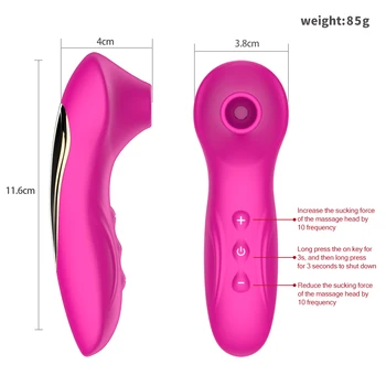 Adult 10 Models Vibrator Sucking Frequency to Stimulate Female Clitoris Orgasm Sex Toys for Women 18 3