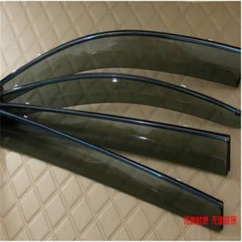 melhor Para Volvo Xc90 2016-2019 Abs Plástico Exterior Viseiras Da Janela Toldos Chuva Sun Defletor Guarda Ventilação Capa Acessórios Do Carro