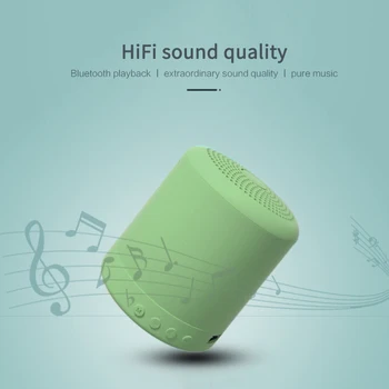 

Macaron A11 Speaker Bluetooth Wireless Stereo Speakers Mini Column Bass Music Player 5W Speaker Box Bass Music Player