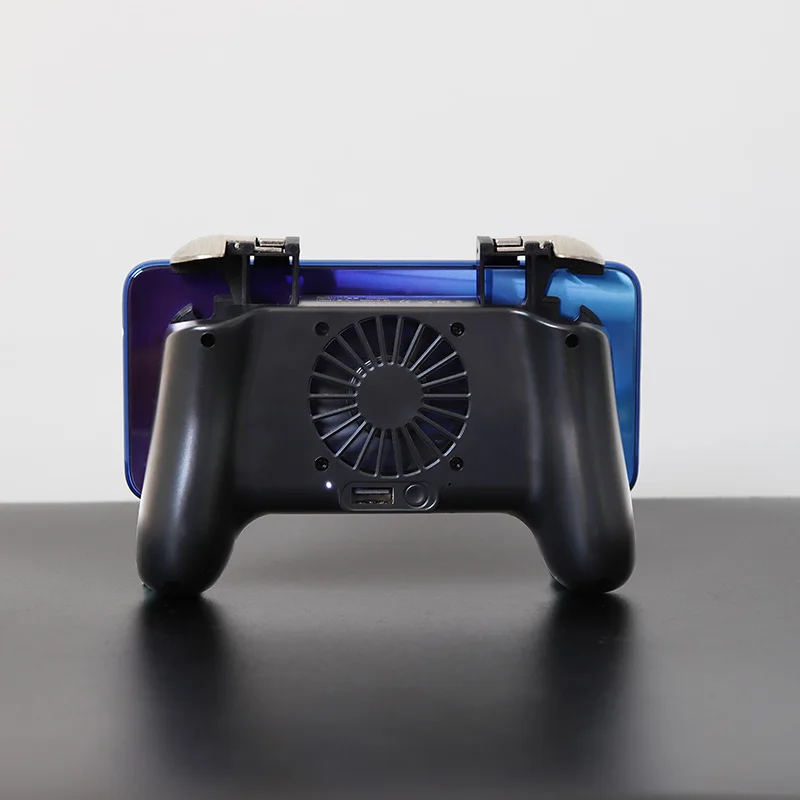  4 in 1 Cooling Fan Radiator Charging Handle Gamepad Joystick Holder Gaming Controller Power Bank fo