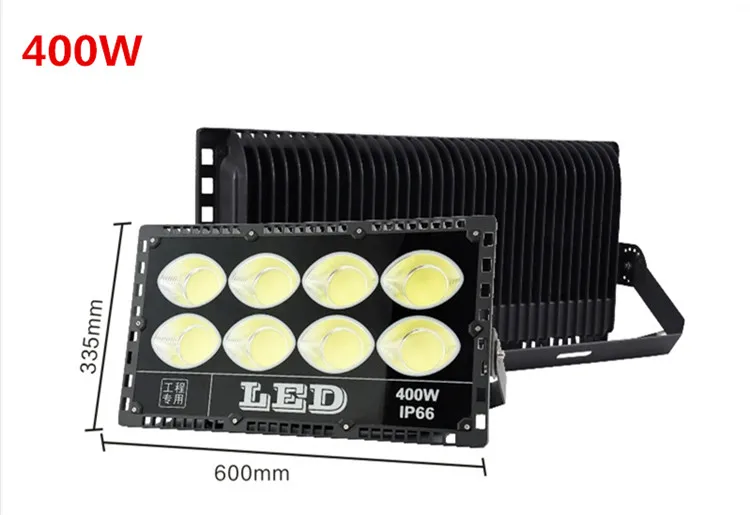 Missbee супер яркий 500W Светодиодный прожектор светильник 55000lm открытый ландшафтный светильник-прожектор безопасности светильник 6000-6500 к работе для гаража сад