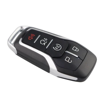 YIQIXIN custodia a conchiglia chiave a distanza per Ford F150 F250 Edge Explorer Fusion Mustang Lincoln MKC MKX MKZ HU101 pulsanti lama 3/4/5 - YIQIXIN custodia a conchiglia chiave a distanza per Ford F150 F250 Edge Explorer Fusion Mustang