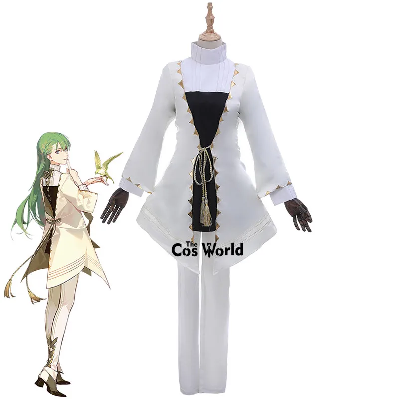 FGO Fate Grand Order Moon Girl Enkidu бойфренд Униформа пальто Топы Брюки Наряд аниме костюмы для