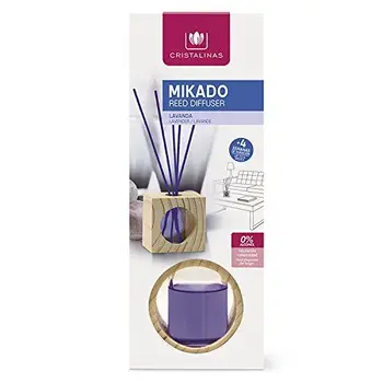 

CRISTALINAS Air Freshener Lavender, Glass, Blue, 5.4 x 7.8 x 20.3 cm