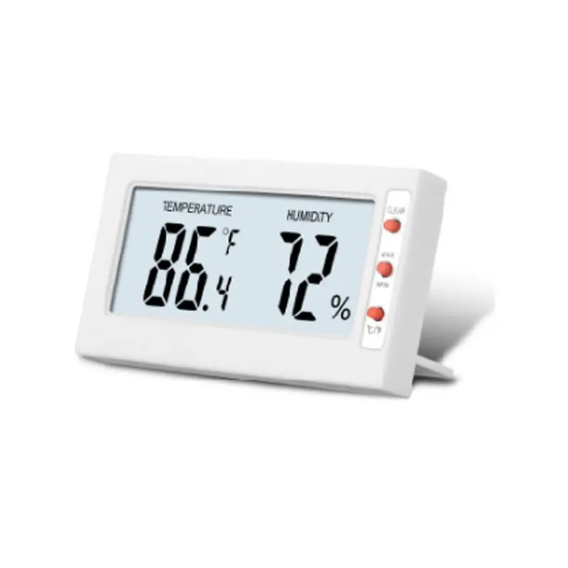 

High Precision Digital Hygrometer Thermometer LCD Reptile Breeding Box For Home Indoor Aquarium