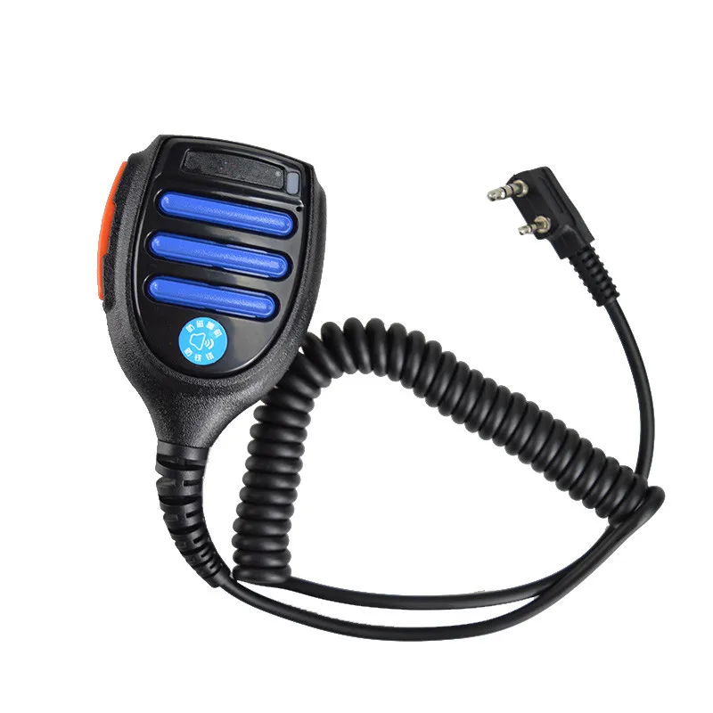 Иди и болтай walkie talkie новая мини-микрофон для baofeng UV-5RA UV-5RA+ UV-5RB UV-5RC.UV-5RE.UV-5RE - Цвет: Черный