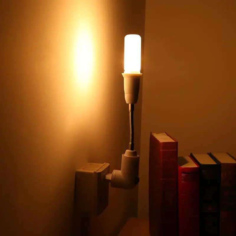E27-E27 лампа гибкий удлинитель-адаптер с конвертером светодиодный светильник лампа освещение удлинение держатель домашний декор