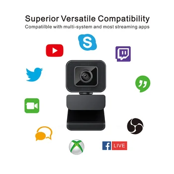 

USB Web Camera 1080P HD Auto Focus Computer Camera Webcams Built-In Microphone Web Cam Support Skype/Facebook/Zoom/YouTube