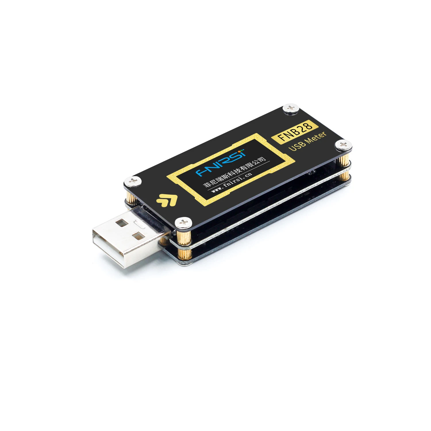 Измеритель тока и напряжения FNB28 USB тестер QC2.0/QC3.0/FCP/SCP/AFC протокол быстрой зарядки