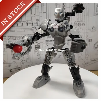 

KSZ XSZ Series Iron Man 517-4 In Stock Building Block 60+Pcs Action Toy Avenger Super Hero Thor Marvel Superman Children Quantum