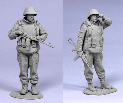 Модель 1/35 из смолы Строительный набор фигурка российского специального