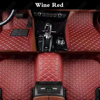 

Car Foot Mats for BMW M2 M3 M4 M5 M6 3GT 5GT I3 Custom Made Personalized All Weather Floor Mat Sedan Automotive Carpet Cover Pad