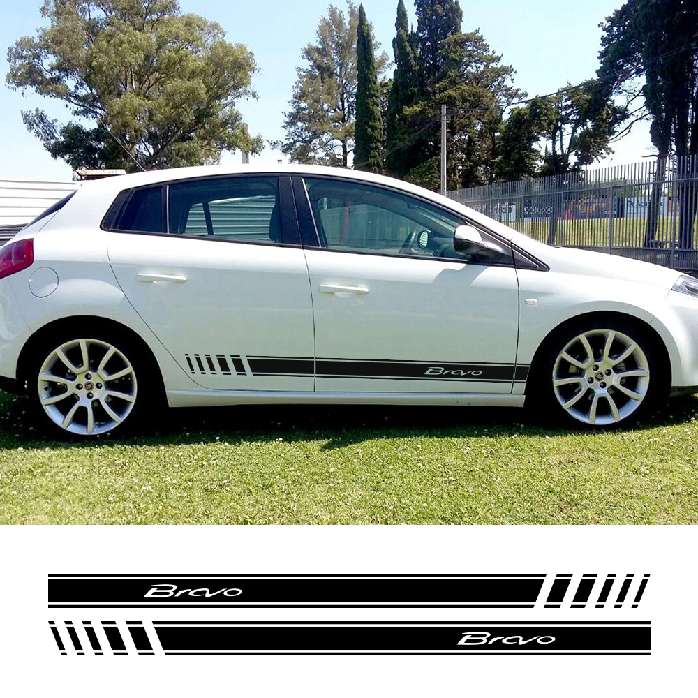 Car Stickers For Fiat Bravo Auto Vinyl Film Decoration Decals Diy