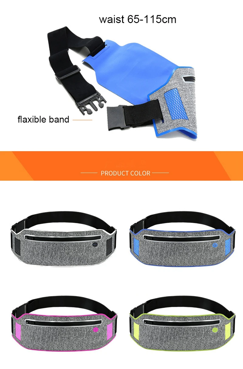 Running Belt Bag Sports Fanny Pack For Men Women Hidden Gym Bags Waist Bag Phone Running Accessories Backpack 4
