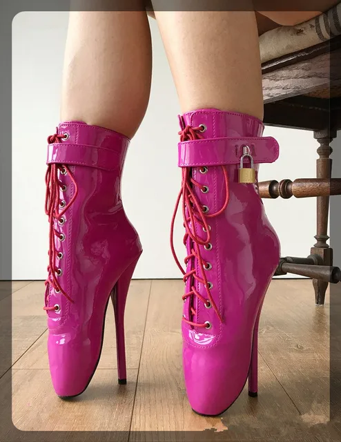 leather ballet boots