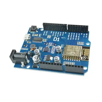 

OTA WeMos D1 CH340 CH340G WiFi Development Board ESP8266 ESP-12 ESP-12E Module For IDE R3 Micro USB ONE 3.3v 5v 1A