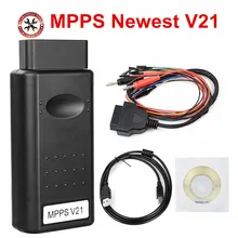 MPPS V21 Auto ECU Chip Tuning Interface MPPS Für EDC15 EDC16 EDC17 MPPS V21 Multi-Sprache KANN Flasher Remap kabel Freies Schiff