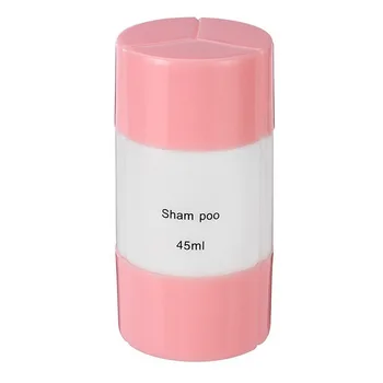 

3 in 1 Travel Bottles Set Shampoo Skin Cream Bath Cream Refillable Bottles Travel Makeup Cosmetic Empty Bottle