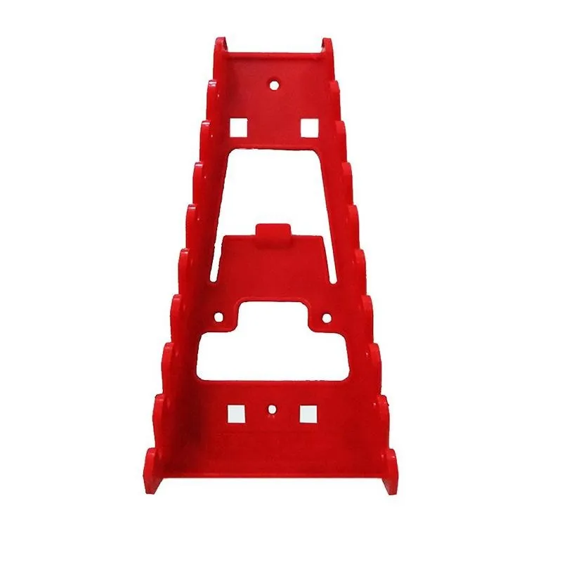 Black Red Plastic Wrench Organizer Tray Sockets Storage Tools Rack Sorter Standard Spanner Holders Wrench Holder tool organizer wrench organizer wrench holder