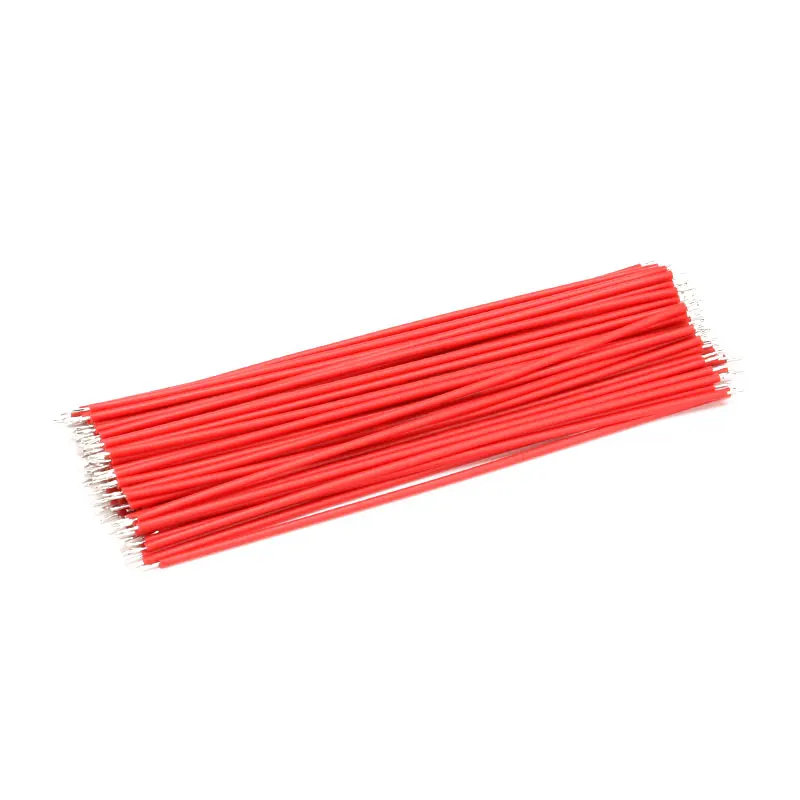 100pcs-Lot-Tin-Plated-Breadboard-Jumper-Cable-Wire-24AWG-For-Arduino-Flexible-80MM-Two-Ends-PVC