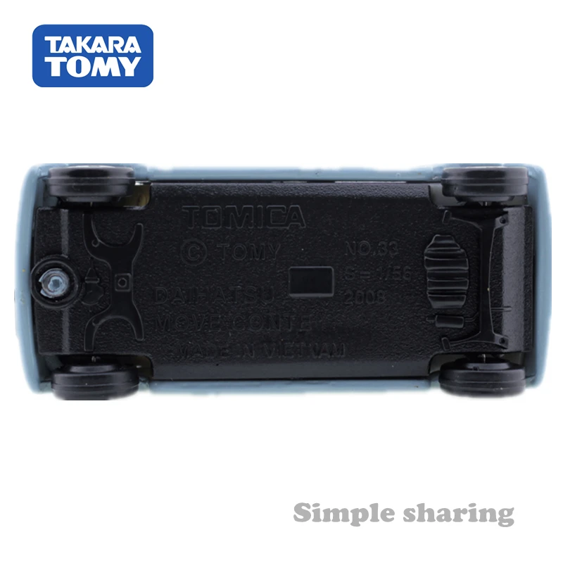 Takara tomy tomica № 33 daihatsu move conte модель комплект литой миниатюрный игрушечных автомобилей