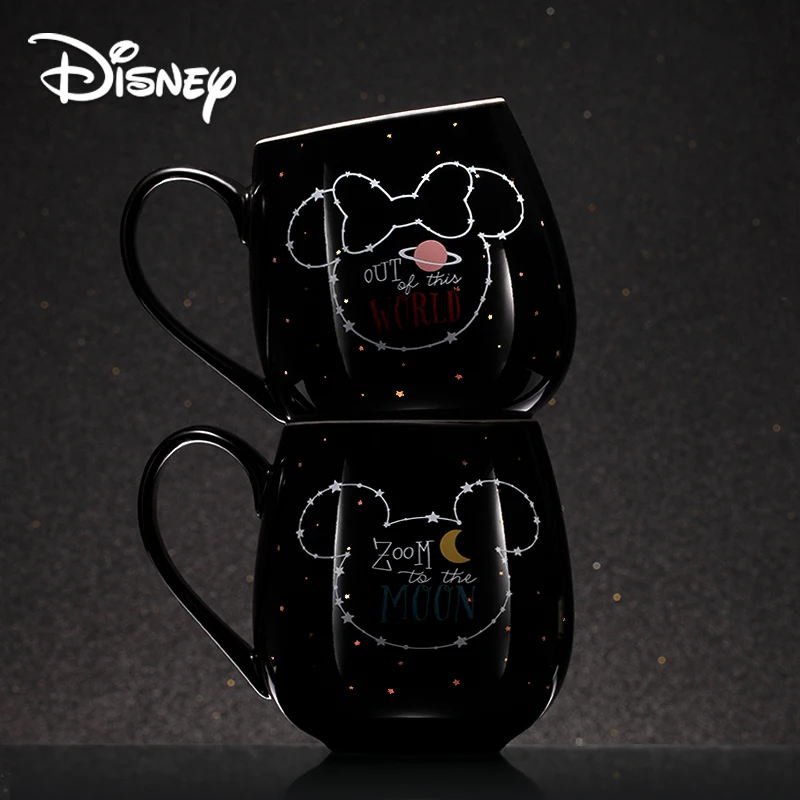Disney креативная чашка с водой Микки Минни мультфильм керамическая чашка, кофейная чашка модные парные чашки милые кружки кофейная кружка чашки и кружки