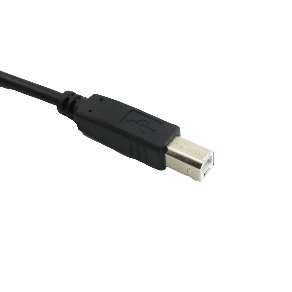 5x USB 2,0 Тип A штекер USB 2,0 B штекер Сканер Принтер Соединительный кабель 30 см/1ft черный