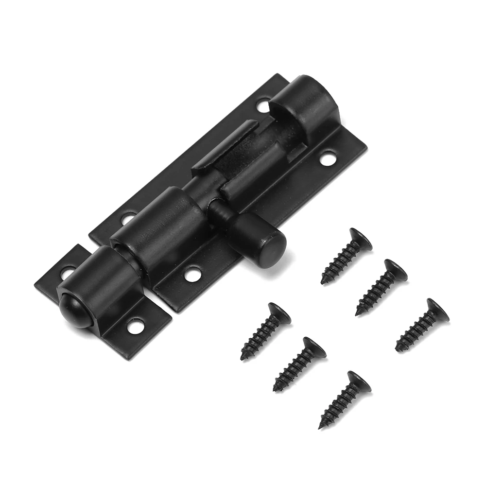 2-8 "Finestra Chiusura Serratura Serratura Fibbia Heavy Duty Grande Cancello Da Giardino Tettoia Porta Scorrevole Torre Bullone Fermo Fermo Hardware P