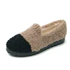 Mixed Colors Curly Wool Fur Moccasins Femme Fur Flats Ins Plush Winter Shoes Women Thicken Soled Fleeces Loafers Plus Size 34-43 6