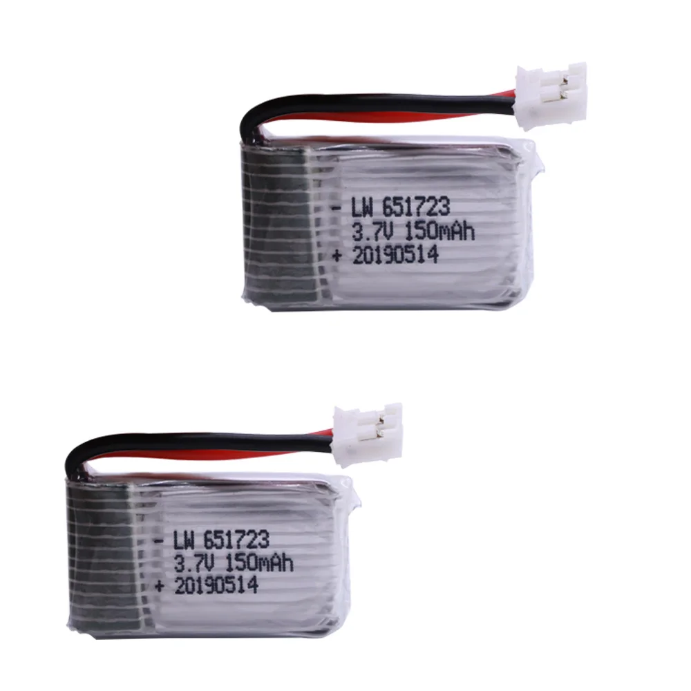 3,7 в 150 мАч lipo батарея для H36 E010 E011 E012 E013 Furibee F36 RC Квадрокоптер части Li-po батарея 3,7 150 651723