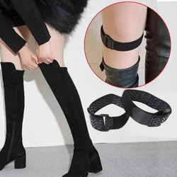 1 Pair Boots Belt Strap  Women Fixing Shoes Anti Fall Accessories Elastic Adjustable Inside Non Slip over-the-knee Adhesive Tape