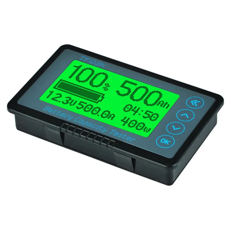 bateria capacidade tester coulometer coulomb contador volt amp meter 02