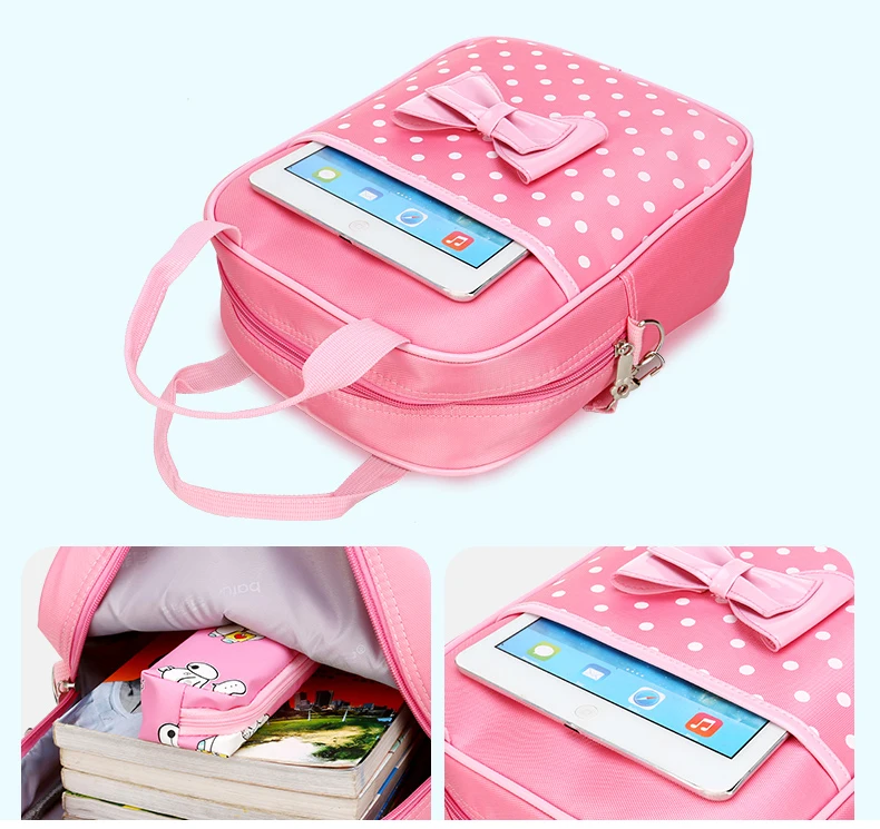 Waterproof Children School Bags Cartoon Cute Princess Backpacks Orthopedic Kids Book Bags for Teenage Girls Schoolbags Mochila