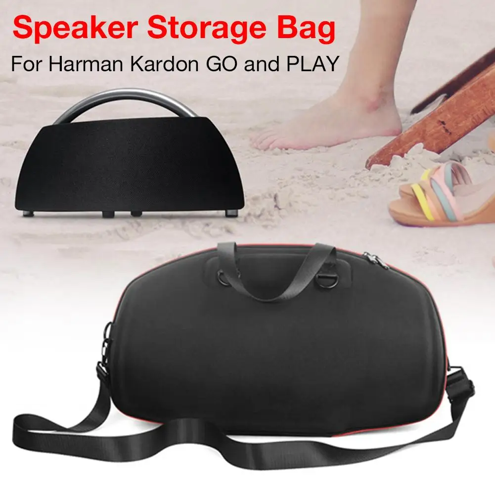 

Speaker Storage Bag Travel Protection Carrying Case Portable Bluetooth Speaker Pouch Suitable GO and PLAY