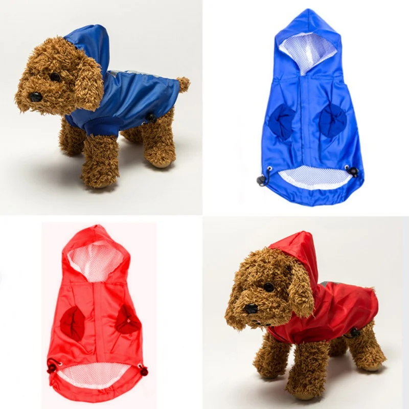 Водонепроницаемый дождевик для собак летний дождевик для отдыха легкий прочный курта для собак аксессуары для домашних животных, собак