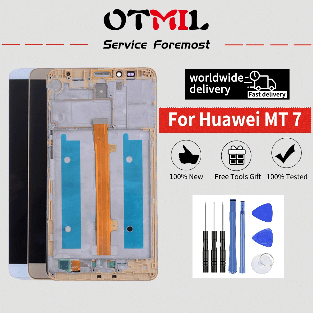 OTMIL7.2 &quotAMOLED дисплей для HUAWEI mate 20 X ЖК-дисплей сенсорный экран Рамка дигитайзер HUAWEi