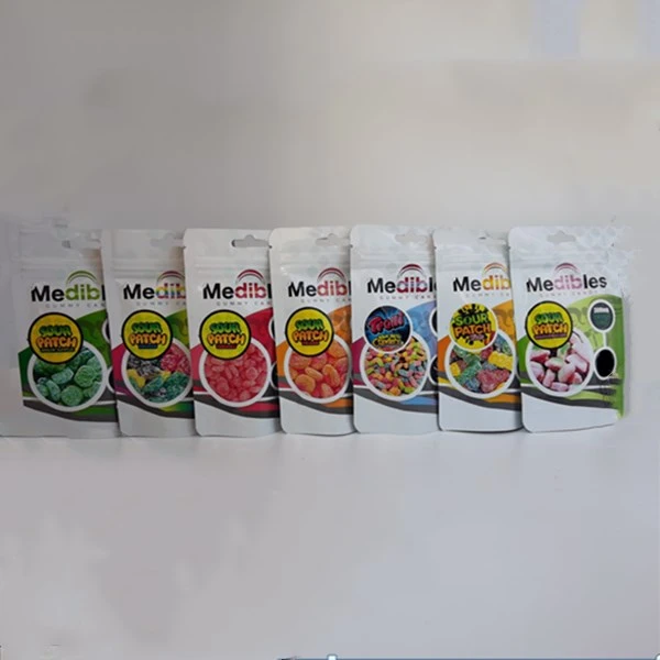 Medibles Sour Patch Infused Candy California 300mg Edibles Packaging