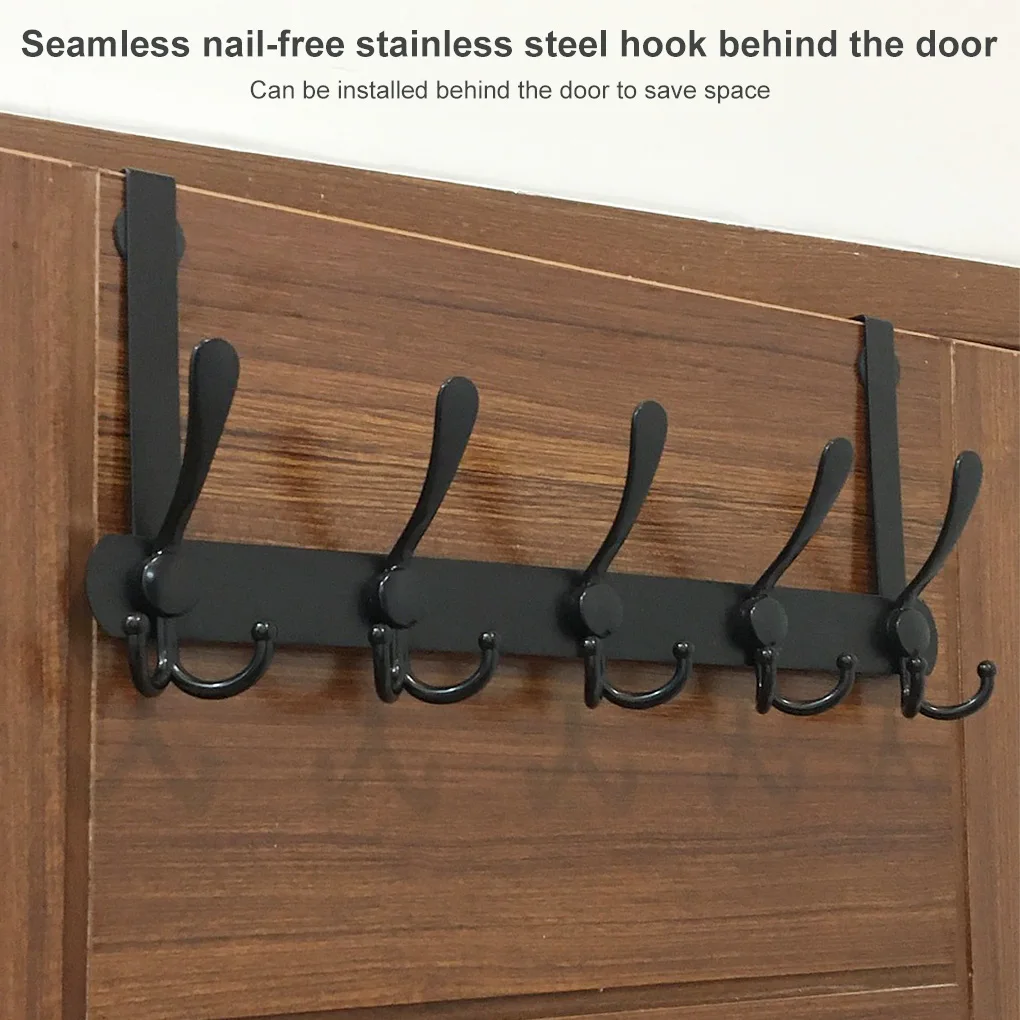 Heavy Duty Bathroom Robe Hooks Over The Door Hooks Coat Rack