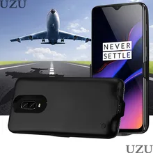 6500 мАч Внешнее Беспроводное зарядное устройство для OnePlus 6 6T 7 переносной аккумулятор чехол для One Plus 7 6T 6 роскошный