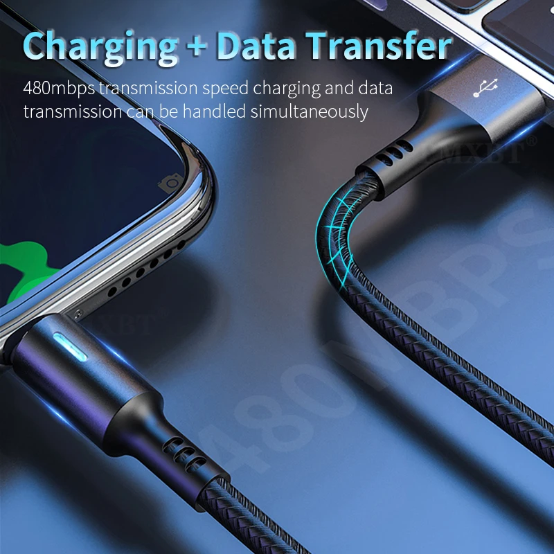 3A Micro USB кабель для быстрой зарядки передачи данных Huawei Samsung S5 S6 Xiaomi 5 Sony Мобильный