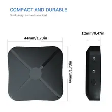 Портативный беспроводной передатчик приемник два в одном адаптер ТВ автомобильный динамик мобильный компьютер аудио сильная совместимость