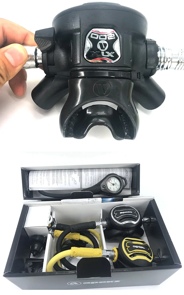 NiteScuba регулятор для дайвинга для подводной фотографии Apeks XTX 200 и XTX50/40 Осьминог Топ диапазон комплект регулятора