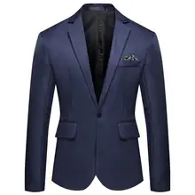 CYXZ дропшиппинг мужской модный брендовый Блейзер Британский Стиль Повседневный приталенный пиджак мужской пиджак Мужское пальто куртка для мужчин