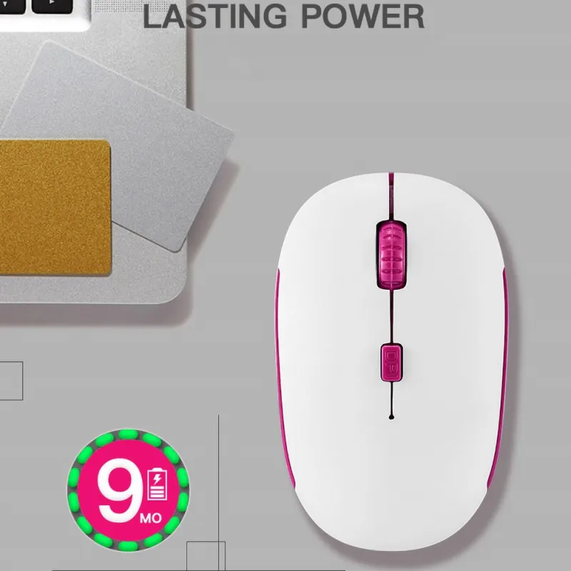 2019Newest Ultra-precise Scroll Wheel 4 Key Gaming Mouse Wireless Mouse Usb Silent Optical Gaming Mouse For Laptop Desktop