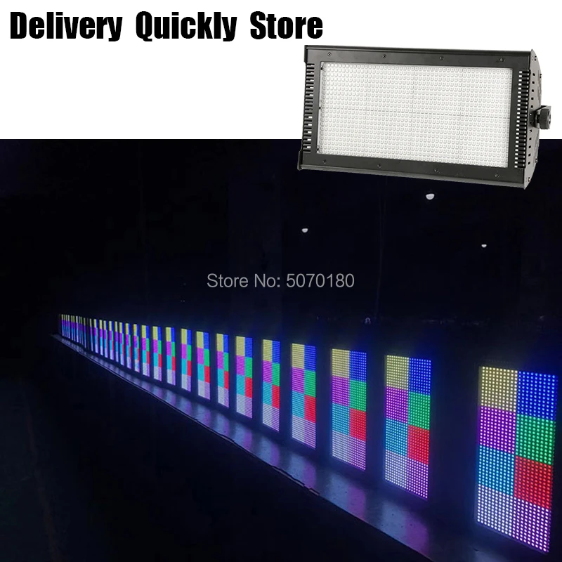 Светодиодная RGB-вспышка для диджея 1000 Вт 4 блока | Лампы и освещение