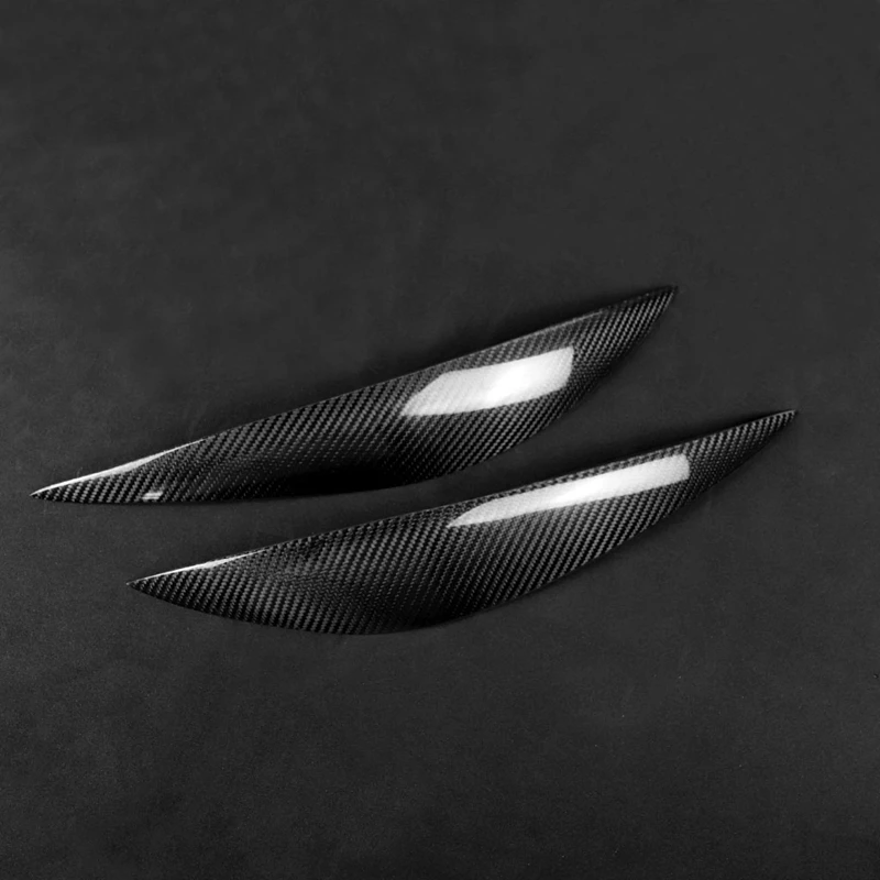 Углеродное волокно для бровей век подходит для Mercedes Benz W204 C180 C200 C300 C350 C63 08-11