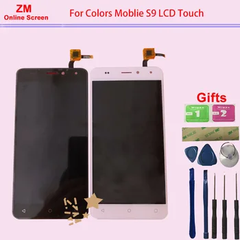 

RYKKZ For Colors Mobile S9 LCD Display With Touch Screen Digitzer Assembly Replacement With Tools