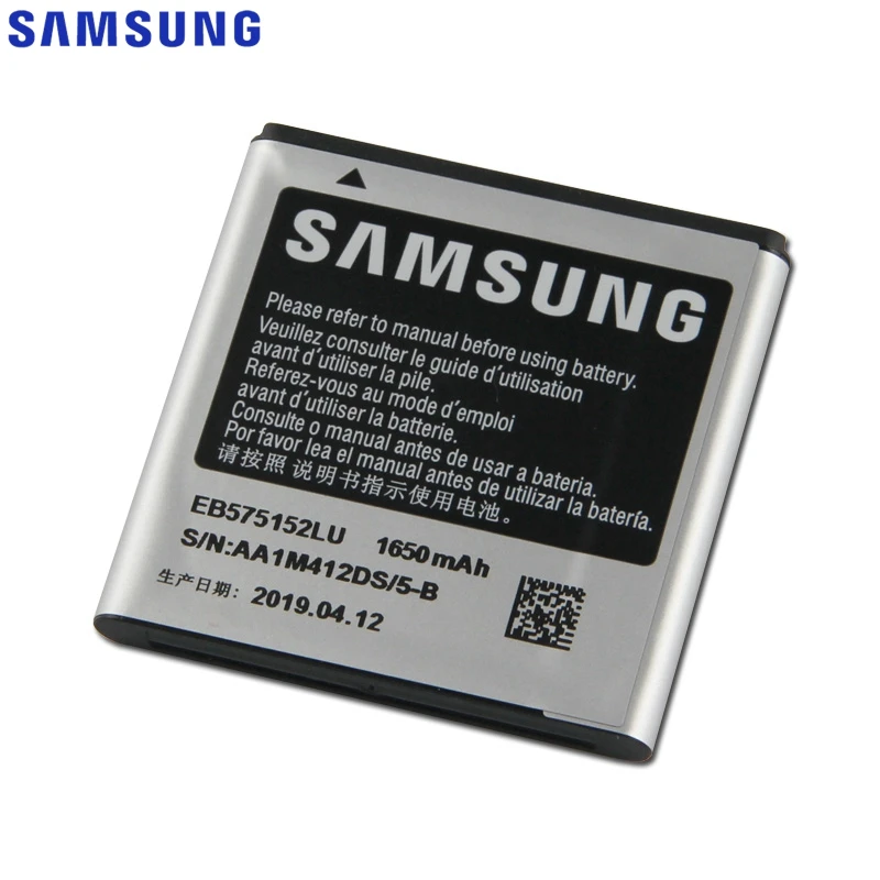Запасная батарея для Samsung Galaxy S I9000 I589 I8250 I919 D710 i9001 I9003 I779 i9105 EB575152LU EB575152VA EB575152VU |